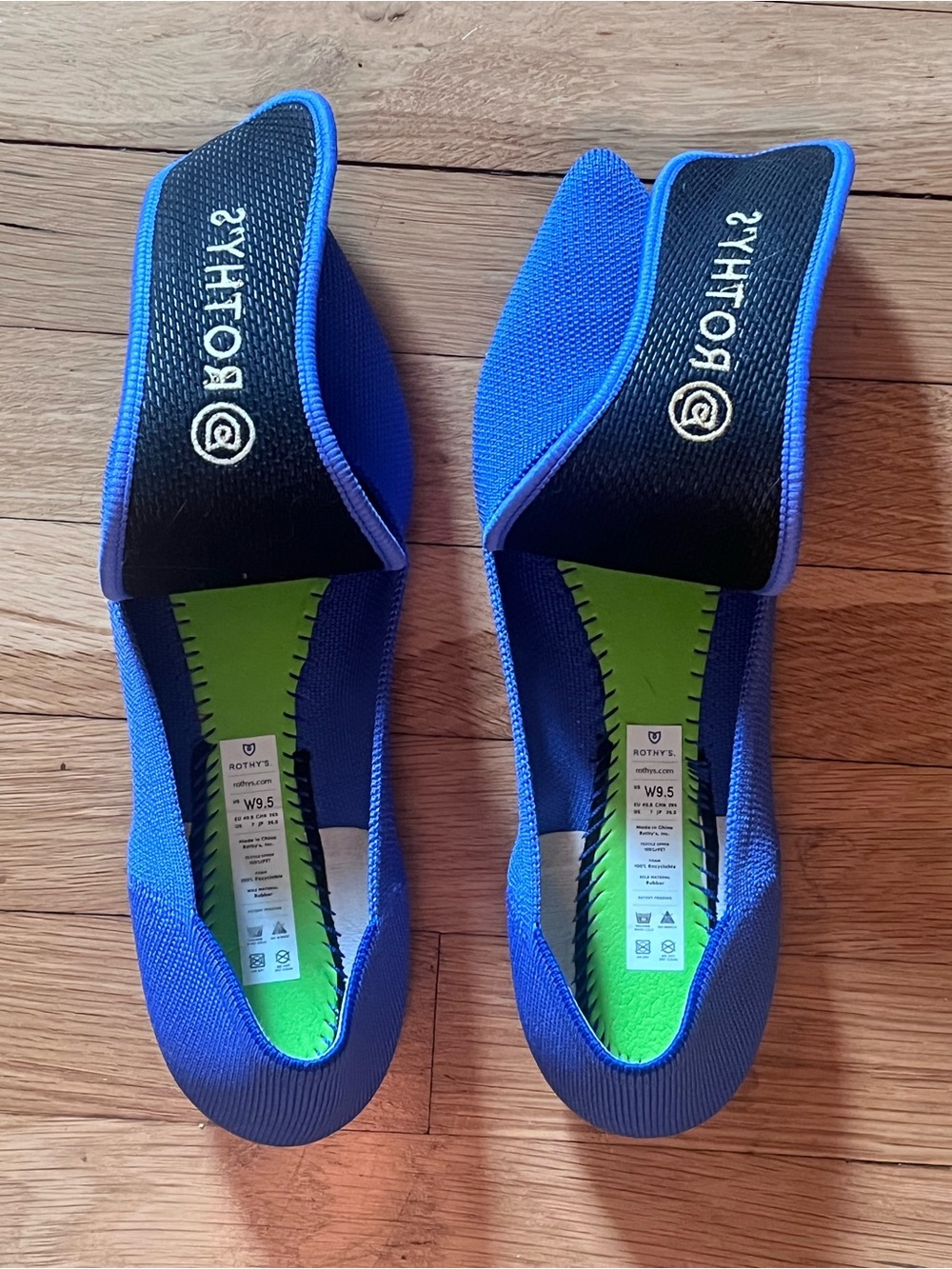 Rothy's Blue The Point Flat - Picture 4 of 14